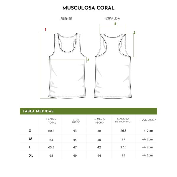 Musculosa Coral - Imagen 9