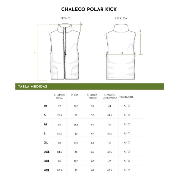 Chaleco Polar Kick - Imagen 8