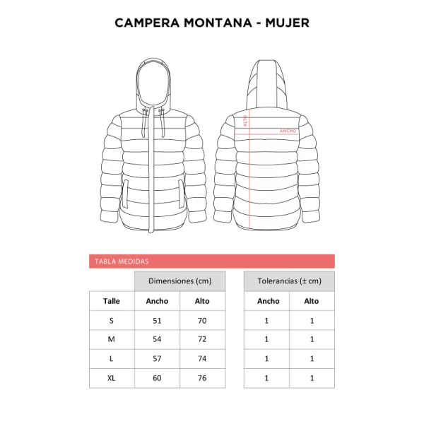Campera Montana Mujer - Imagen 2