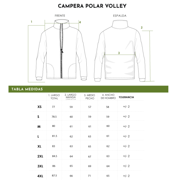 Campera Polar Volley - Imagen 8